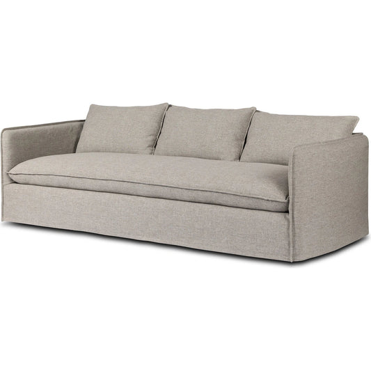 Andre Outdoor Sofa by Four Hands. Made from 100% polypropylene, 100% polyester fiber in a modern style.