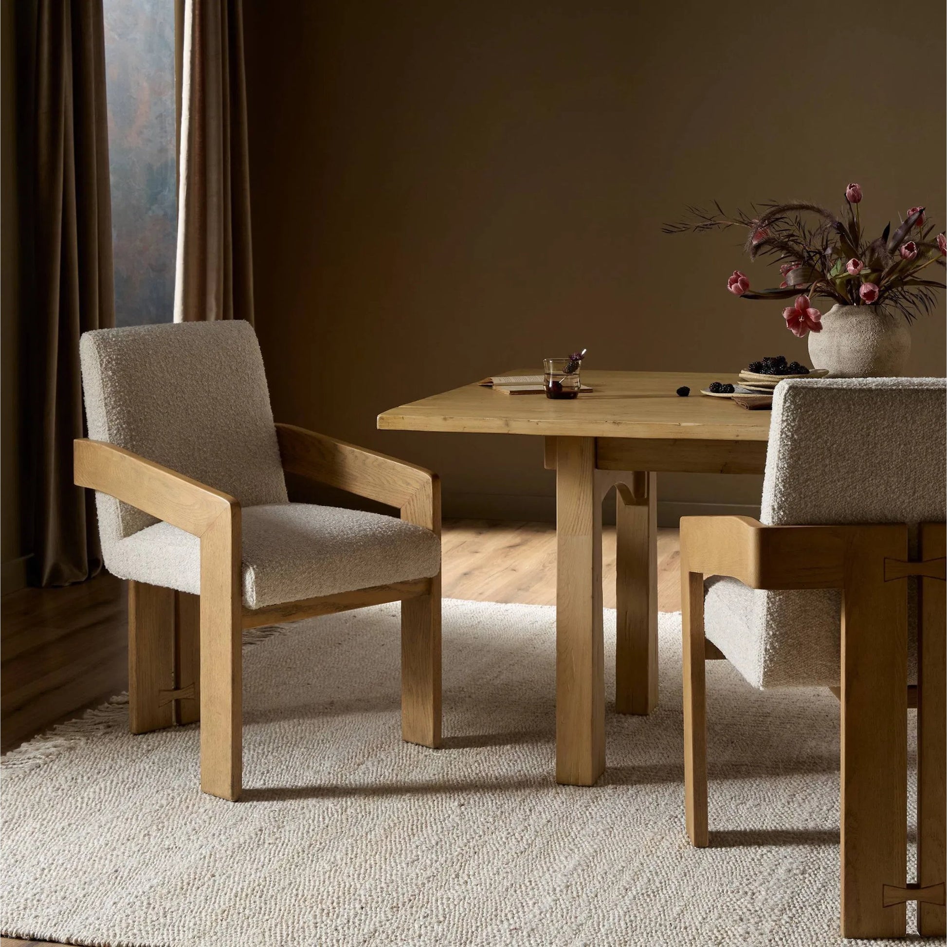 Roxy Dining Armchair by Four Hands. Made from unique in a modern style.