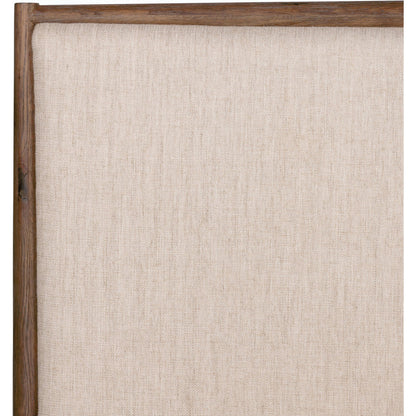 Glenview Bed by Four Hands in essence natural and weathered oak. Made from solid oak, thick oak veneer in a modern style.
