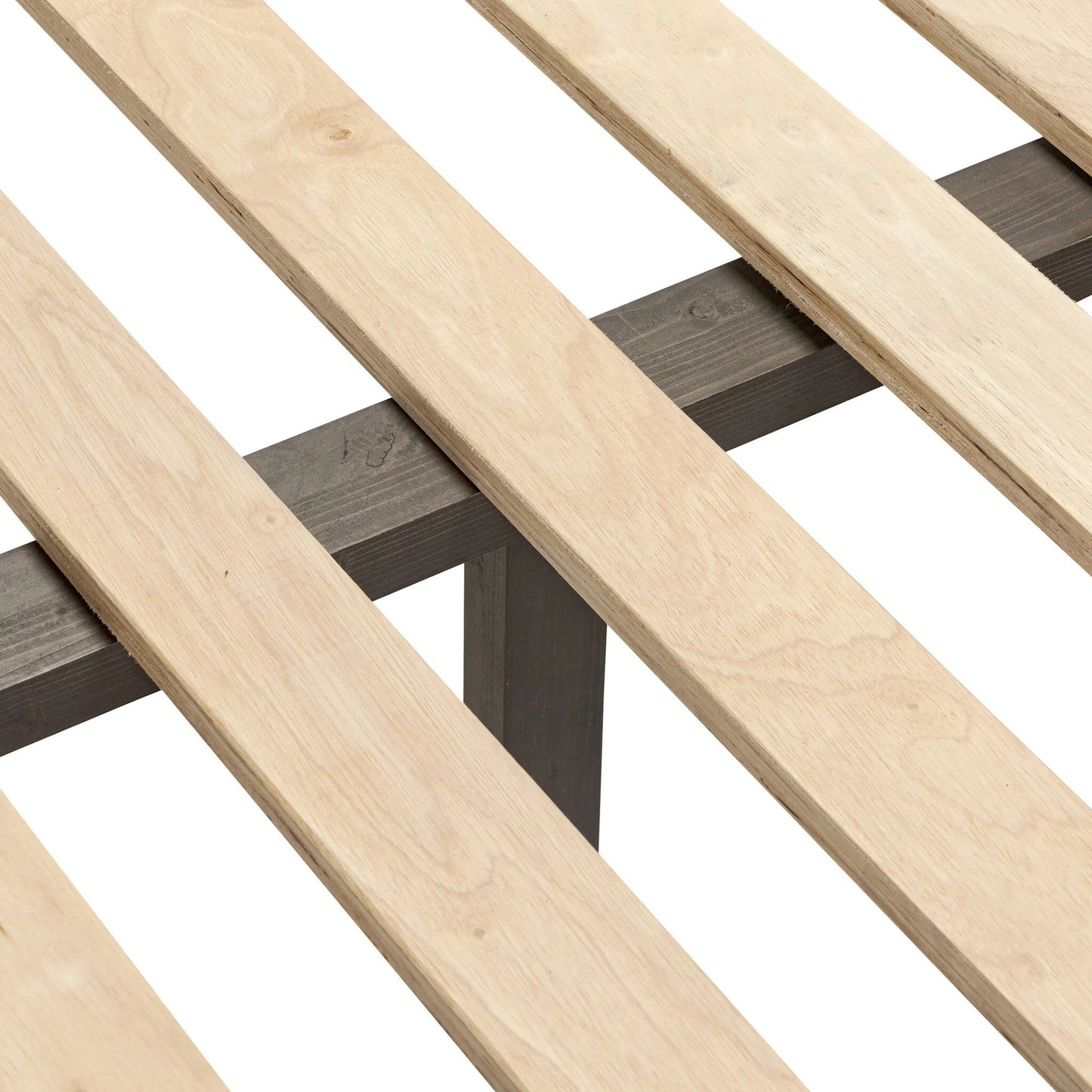 015 SI-2519183 | Closeup | Glenview Bed by Four Hands in essence natural, smoked black oak. Made from 49% viscose (rayon), 22% flax/linen, 18% polyester, 11% cotton, solid oak in a transitional style.