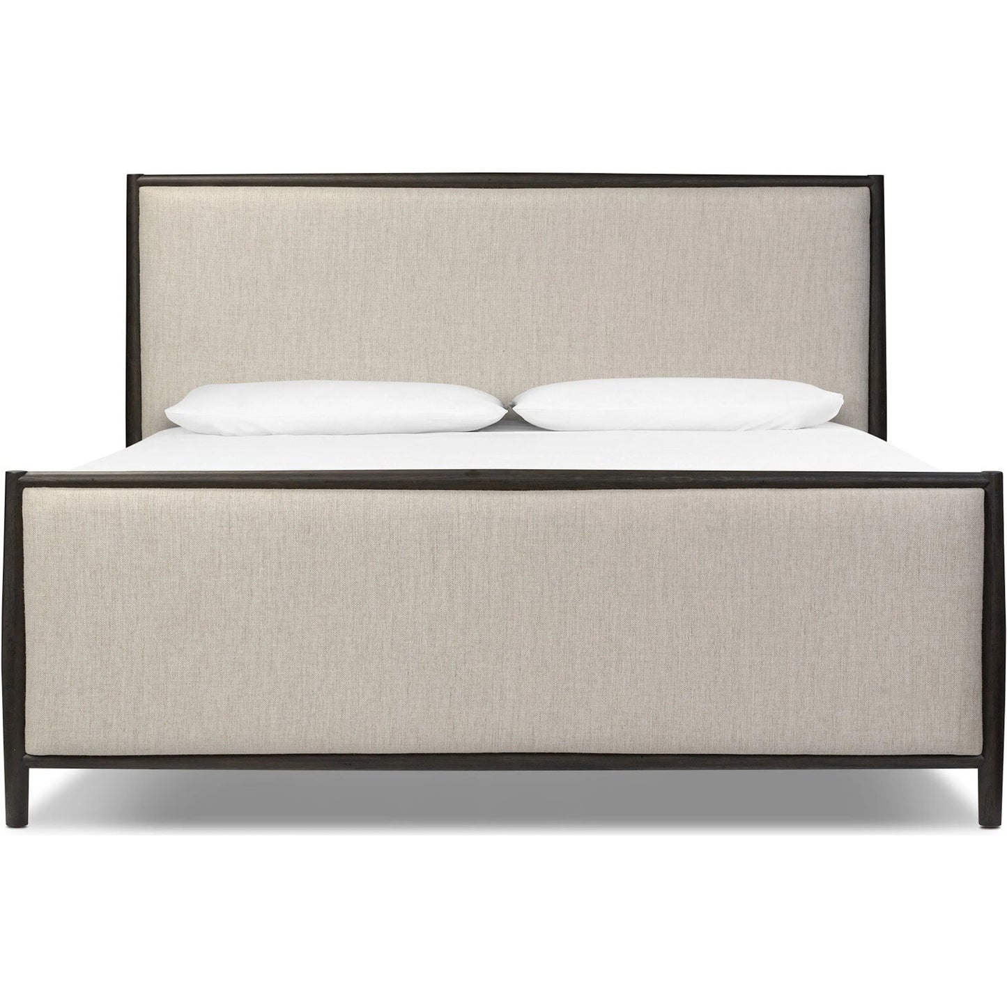 003 SI-2519183 | Additional Silo | Glenview Bed by Four Hands in essence natural, smoked black oak. Made from 49% viscose (rayon), 22% flax/linen, 18% polyester, 11% cotton, solid oak in a transitional style.