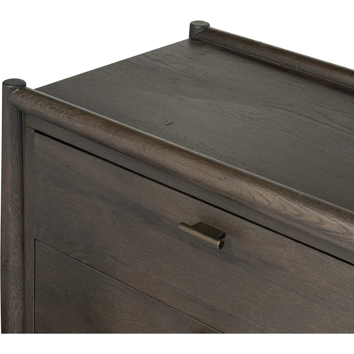 037 SI-2535002 | Closeup | Glenview 6 Drawer Dresser by Four Hands in weathered oak. Made from unique in a modern style.
