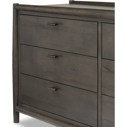 Glenview 6 Drawer Dresser by Four Hands in weathered oak. Made from unique in a modern style.