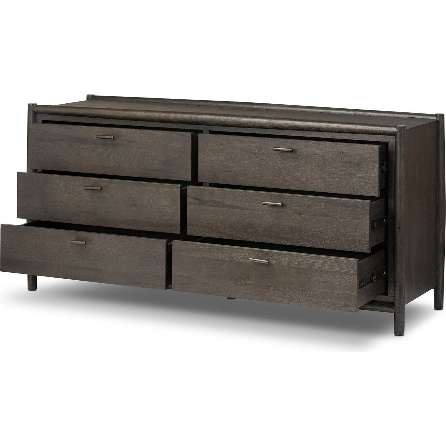 038 SI-2535002 | Additional Silo | Glenview 6 Drawer Dresser by Four Hands in weathered oak. Made from unique in a modern style.