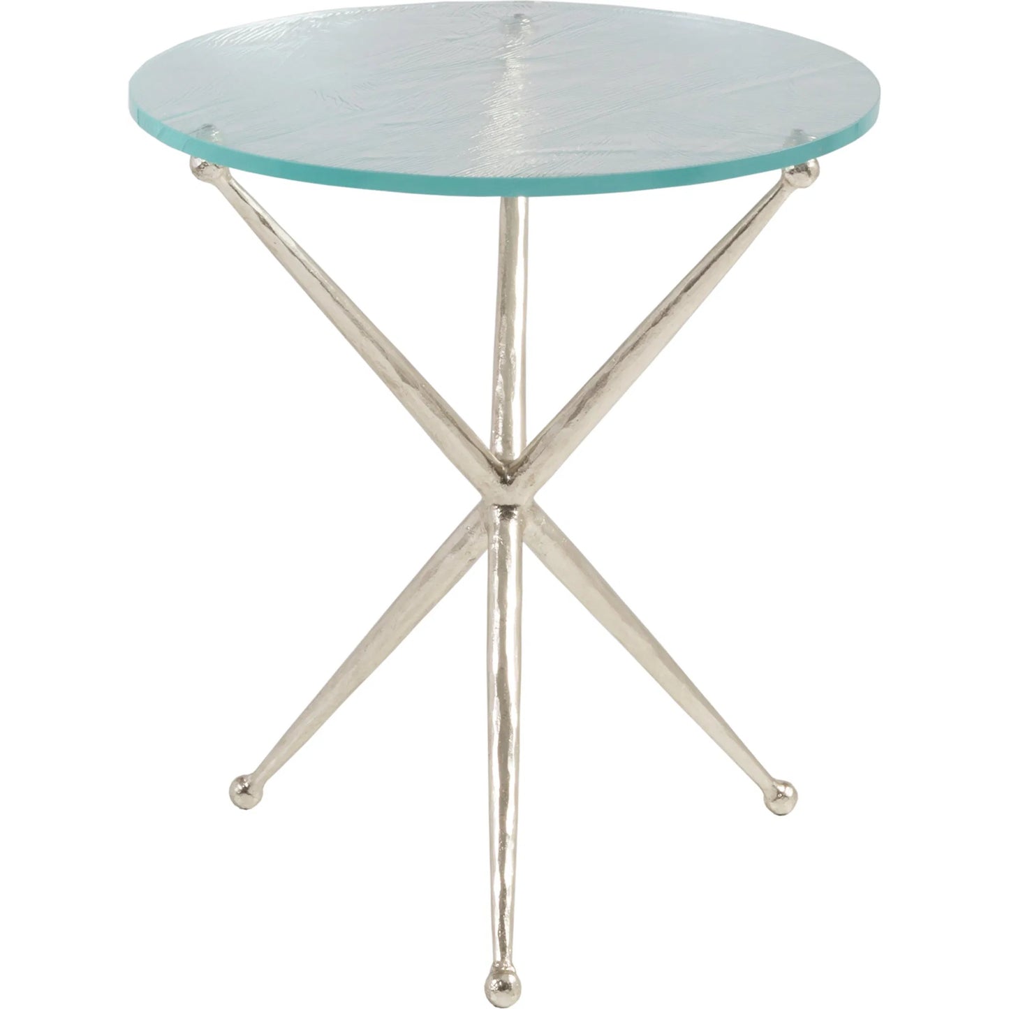002 SI-2243931 | Additional Silo | Marcus Champagne Round End Table by Artistica Home in champagne. Made from unique in a modern style.