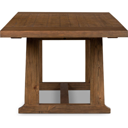 Otto Extension Dining Table by Four Hands. Made from solid pine in a modern style.