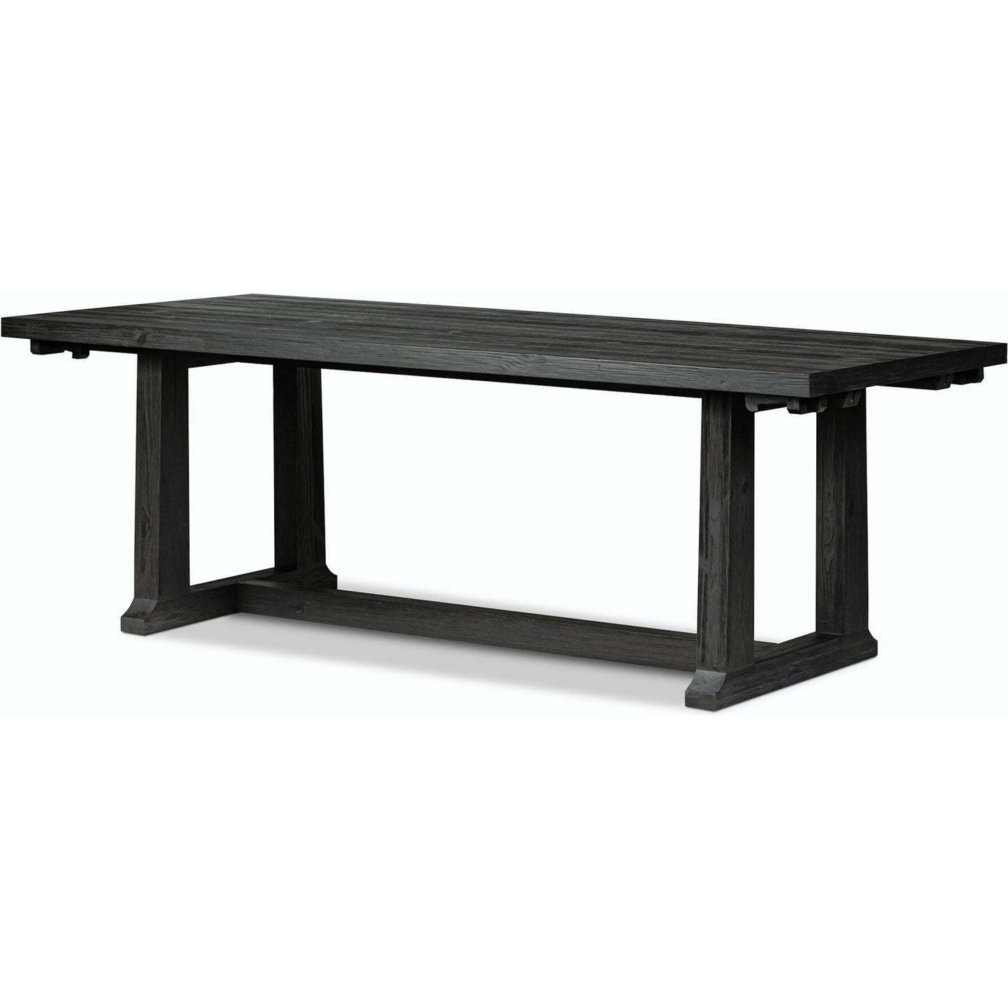 023 SI-2158373 | Closeup | Otto Extension Dining Table by Four Hands. Made from solid pine in a modern style.