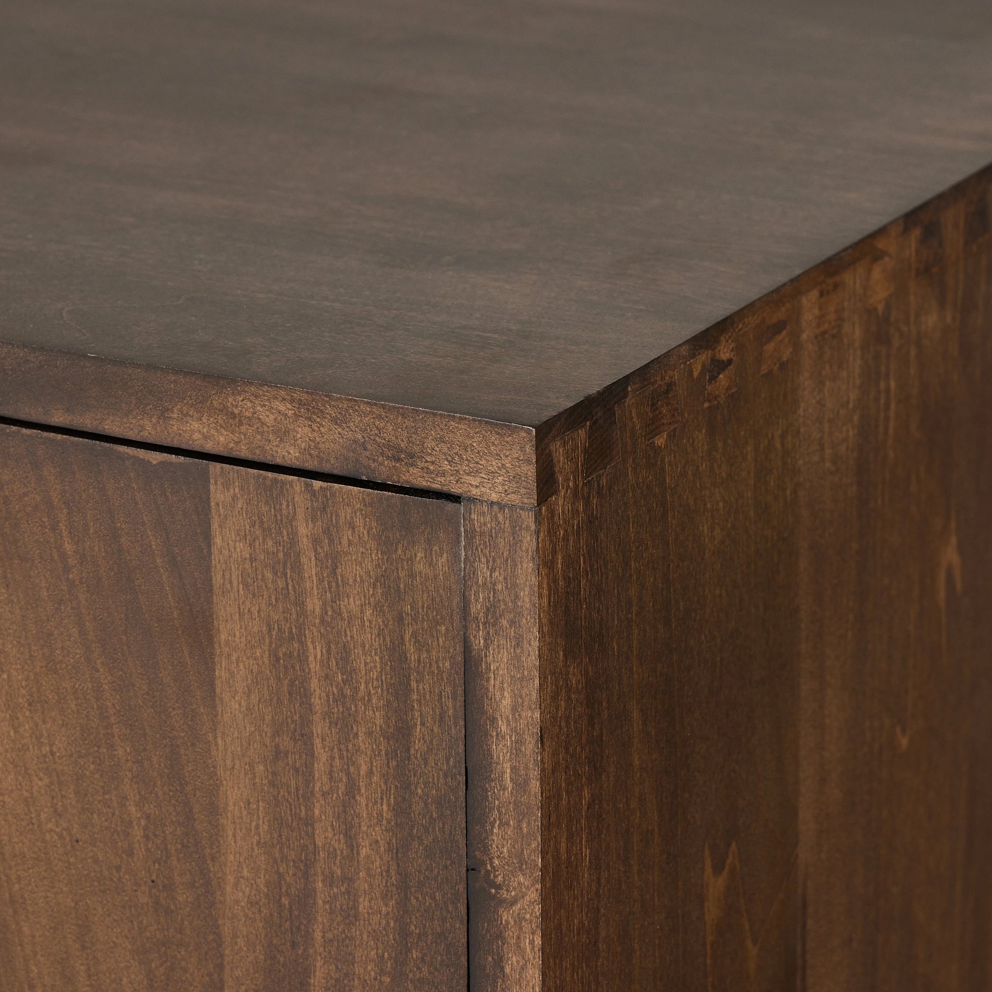 Trey Bar Cabinet by Four Hands in black wash poplar, toffee leather. Made from solid poplar, top grain leather in a modern style.