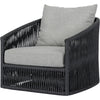 Alessi Slate, Bronze, Thick Dark Grey Rope