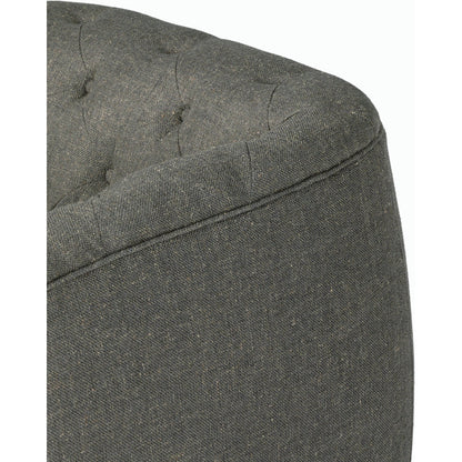 Paul Swivel Chair by Four Hands in raleigh cigar. Made from top grain leather, poplar plywood, 100% polyester in a modern style.