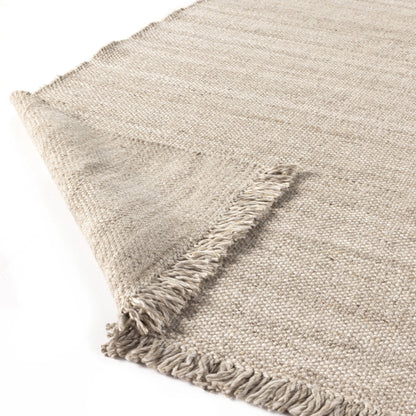 Ruttan Outdoor Rug by Four Hands in cream. Made from 100% polyethylene terephthalate (pet) in a unique style.