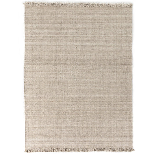Ruttan Outdoor Rug by Four Hands in cream. Made from 100% polyethylene terephthalate (pet) in a unique style.