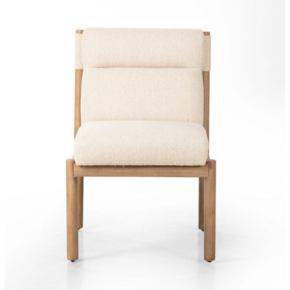 Kiano Dining Chair by Four Hands in washed natural parawood. Made from unique in a modern style.