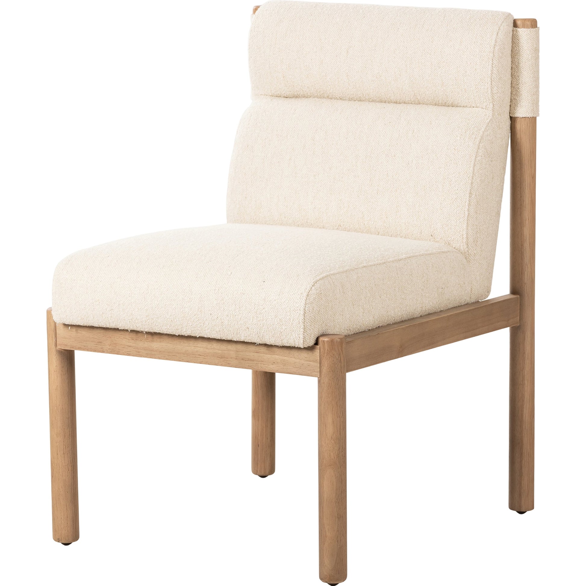 Kiano Dining Chair by Four Hands in washed natural parawood. Made from unique in a modern style.