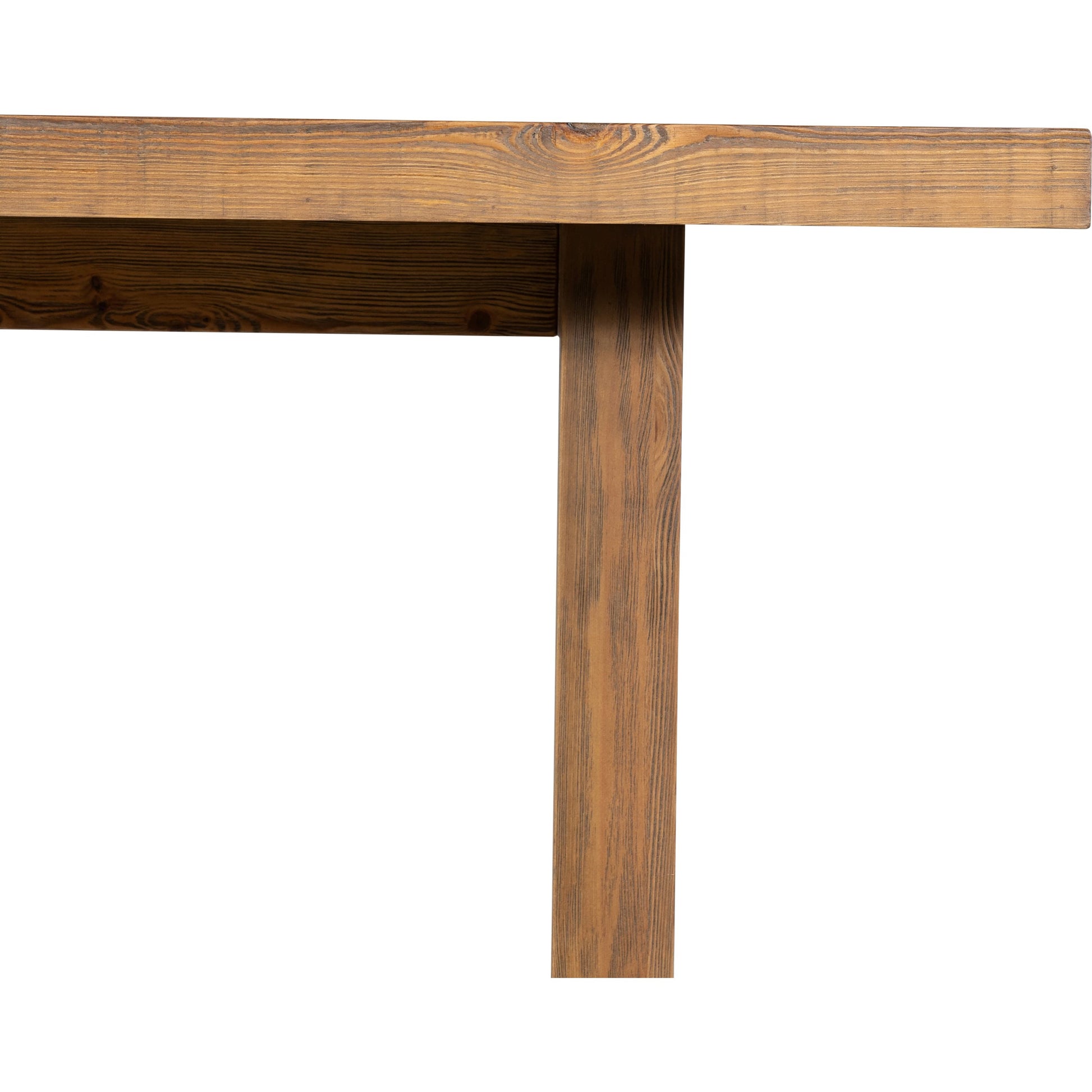 Otto Console Table by Four Hands in black pine. Made from solid pine in a modern style.