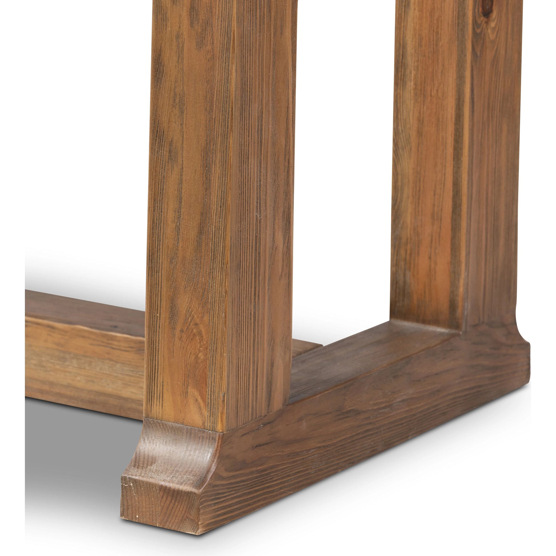 Otto Console Table by Four Hands in black pine. Made from solid pine in a modern style.
