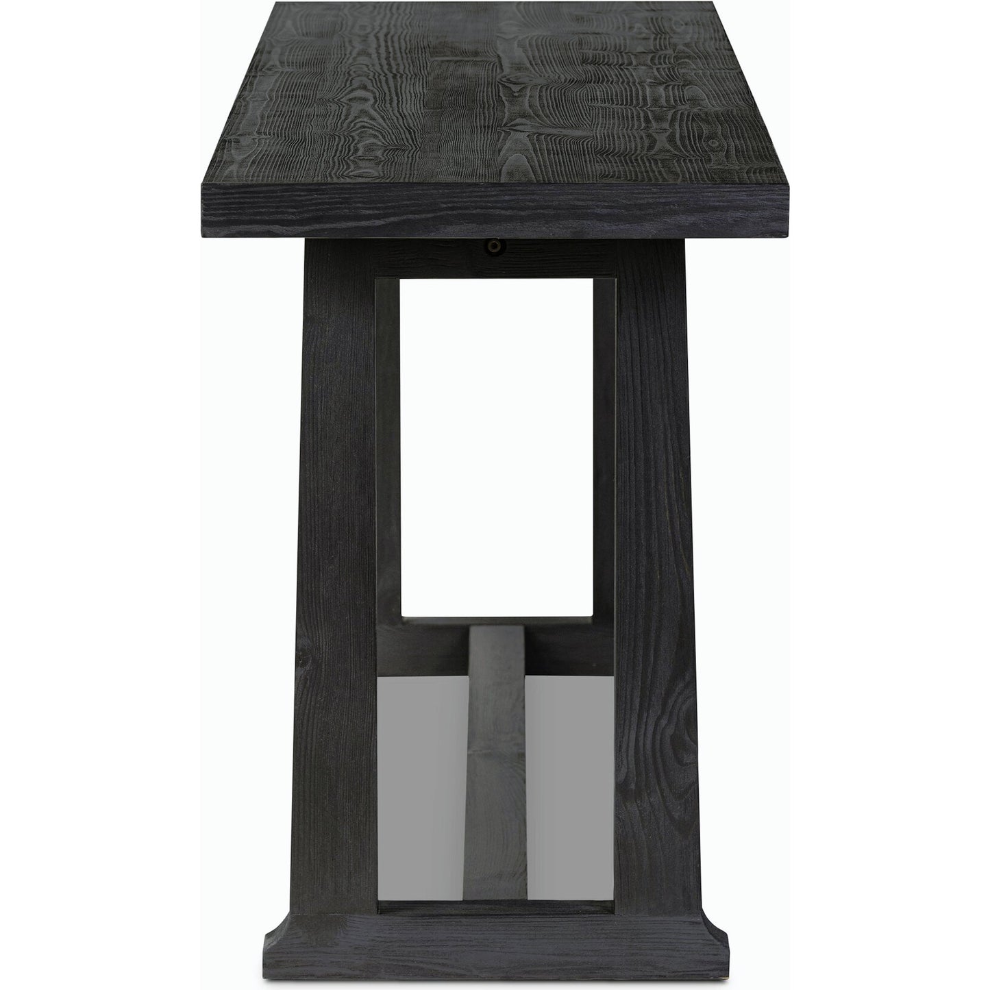 003 SI-2158370 | Additional Silo | Otto Console Table by Four Hands in black pine. Made from solid pine in a modern style.