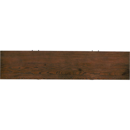Torrington Sideboard by Four Hands in sandy oak veneer, sandy oak resawn. Made from oak veneer, resawn oak veneer in a modern style.