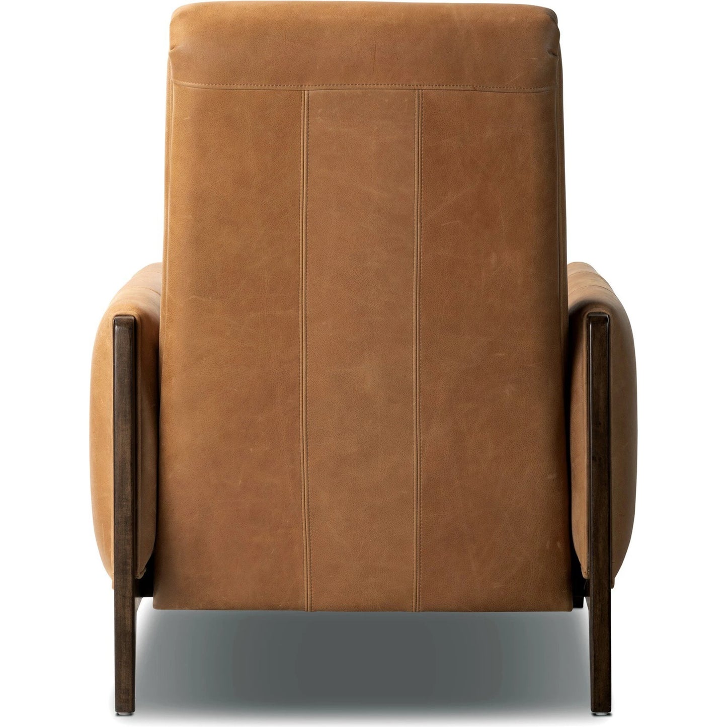 004 SI-2137576 | Additional Silo | Rudd Recliner by Four Hands in palermo cognac and almond. Made from top grain leather, solid parawood, solid poplar in a modern style.