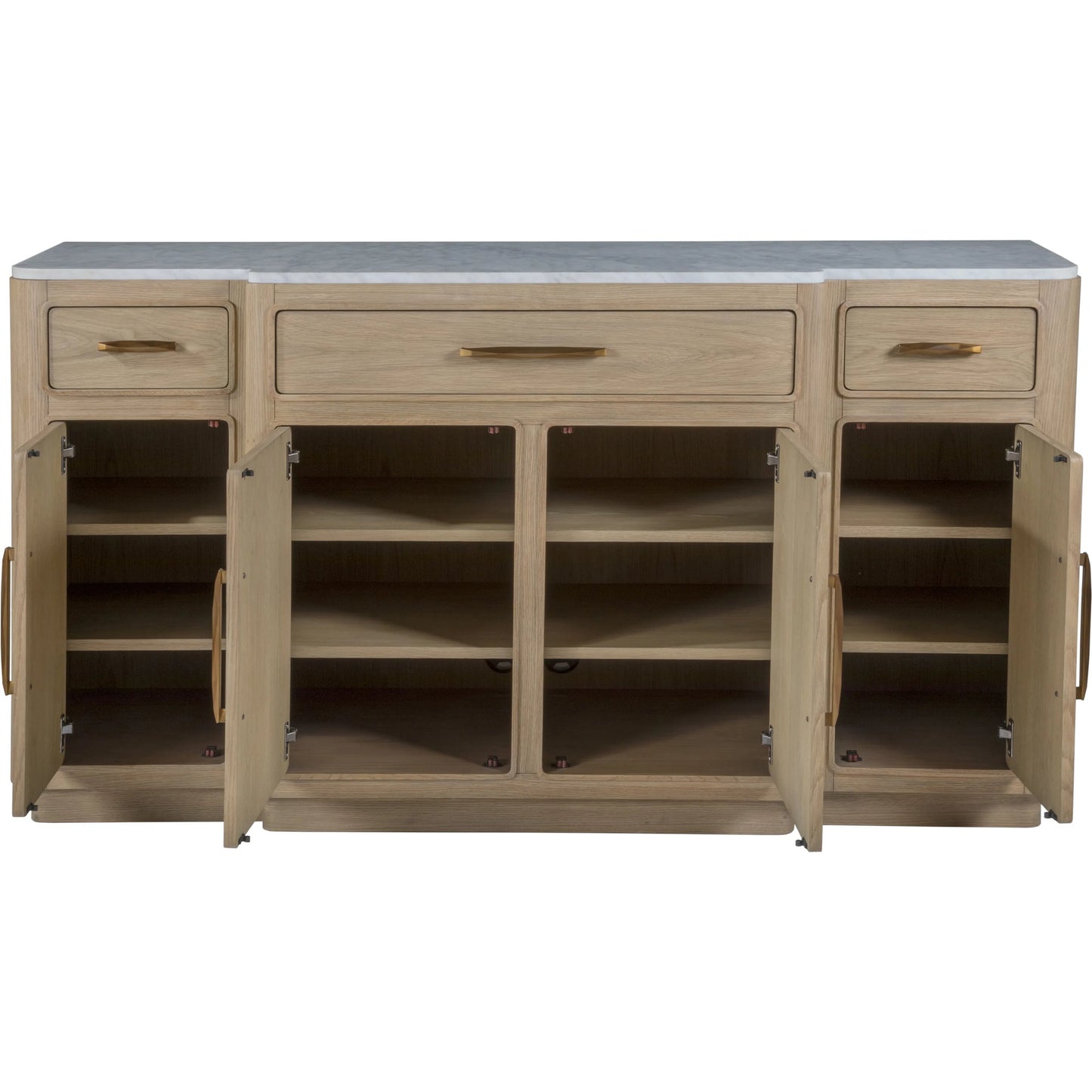 001 SI-2371155 | Additional Silo | Simpatico Buffet w/ Marble Top by Artistica Home. Made from oak, marble in a transitional style.