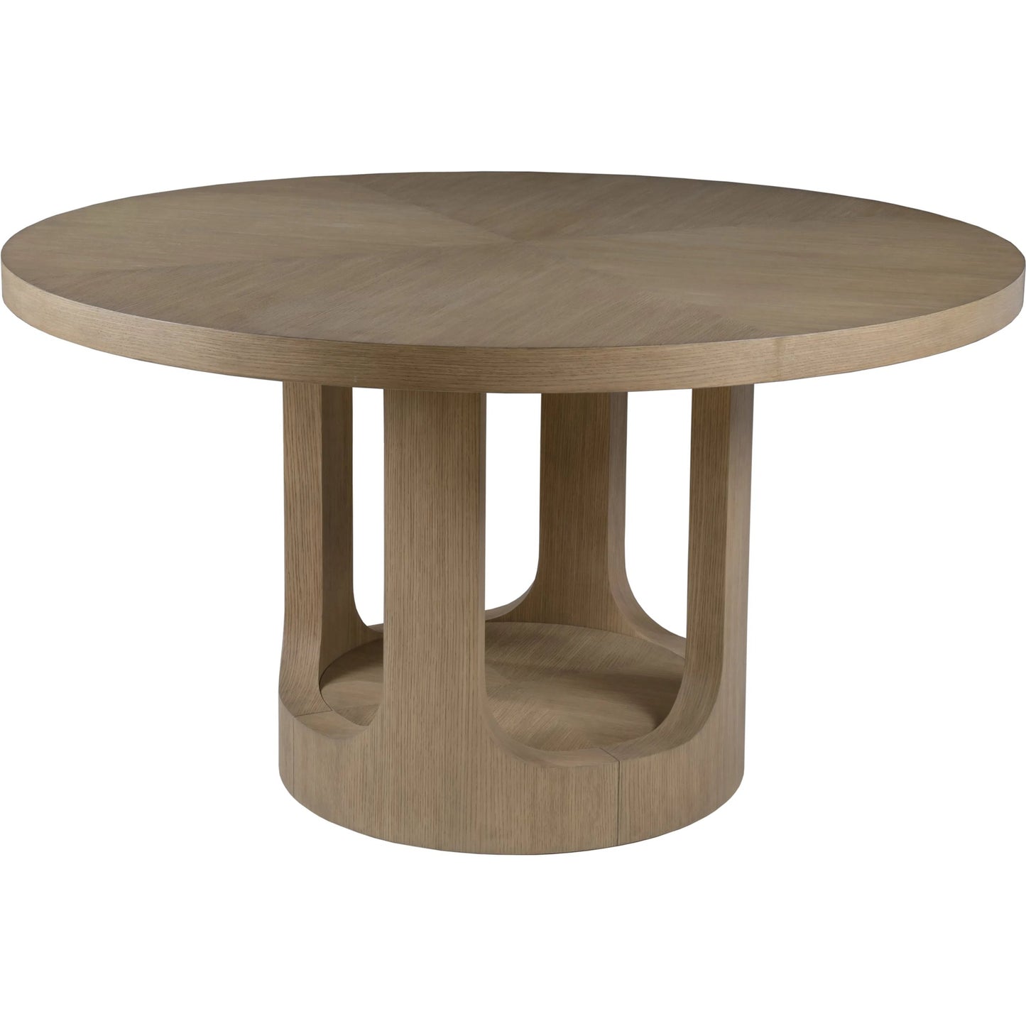 000 SI-2540376 | Primary Silo | Simpatico Round Dining Table by Artistica Home in white oak. Made from white oak in a unique style.