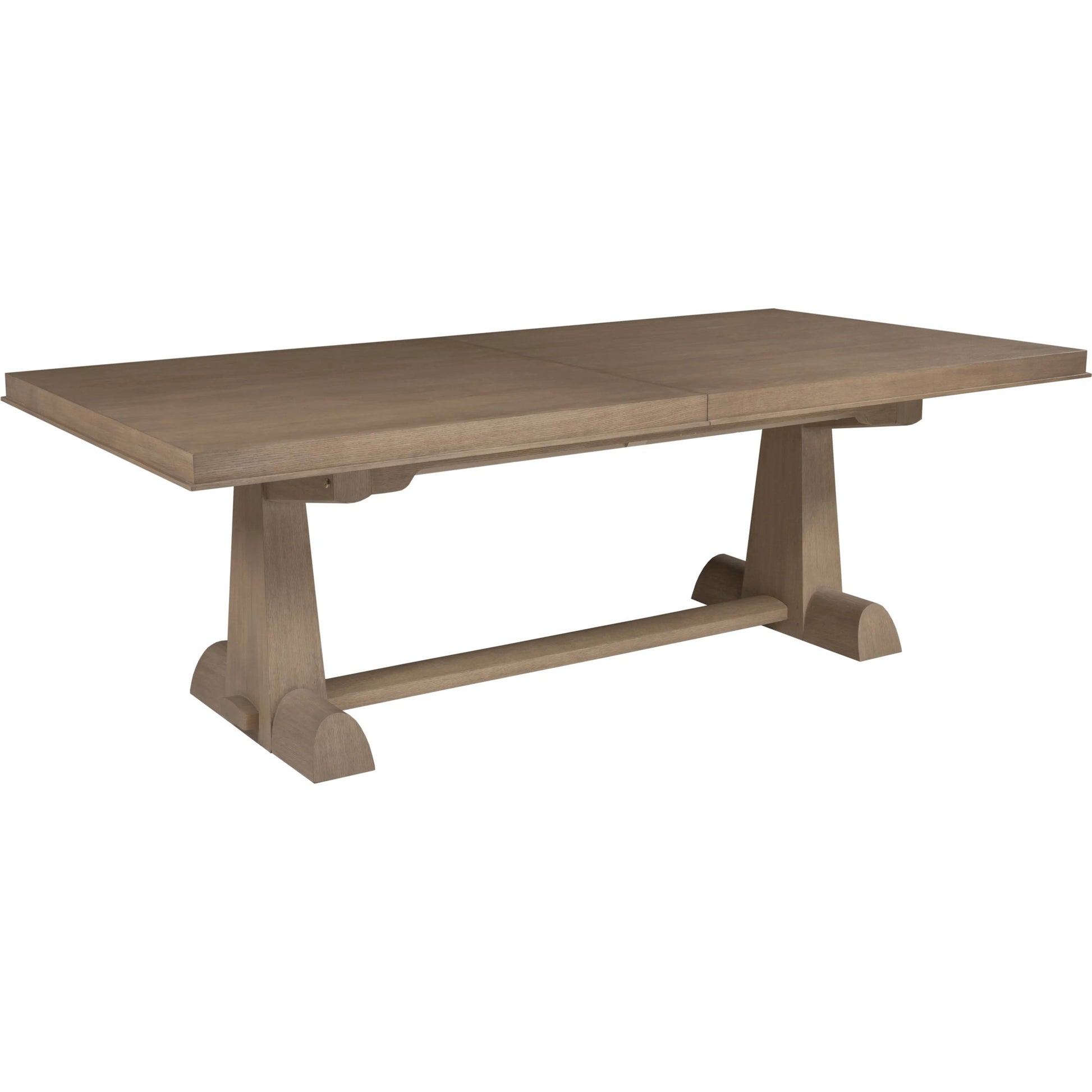 Simpatico Rectangular Dining Table by Artistica Home in white oak. Made from white oak in a unique style.