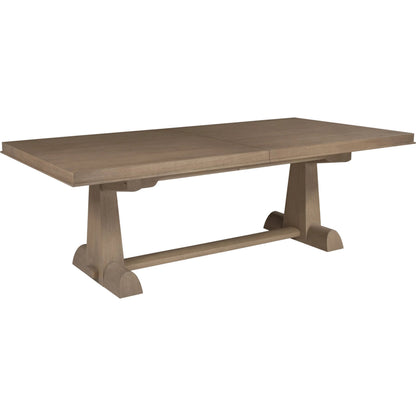 Simpatico Rectangular Dining Table by Artistica Home in white oak. Made from white oak in a unique style.