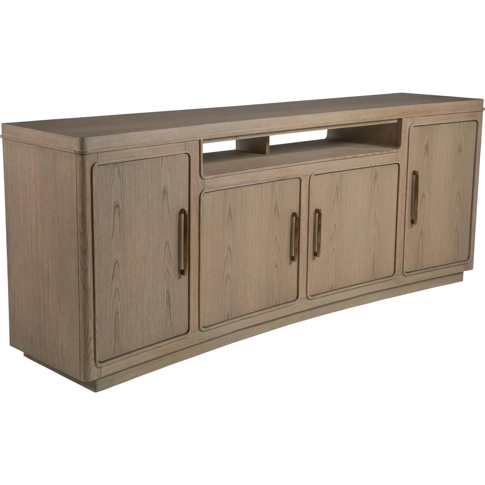 Simpatico Media Console by Artistica Home. Made from unique in a transitional style.