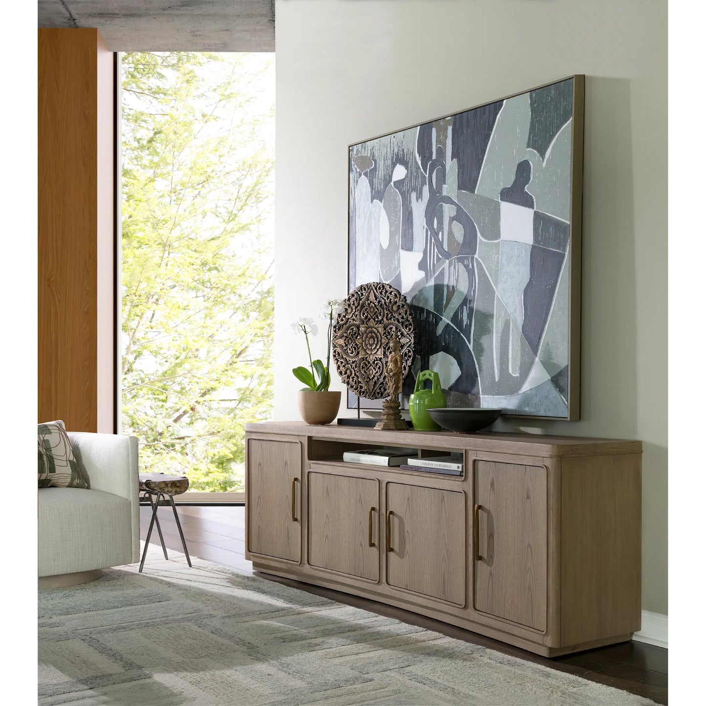 005 SI-2371160 | Lifestyle | Simpatico Media Console by Artistica Home. Made from unique in a transitional style.