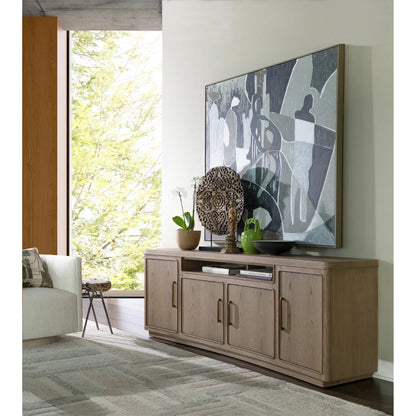 Simpatico Media Console by Artistica Home. Made from unique in a transitional style.