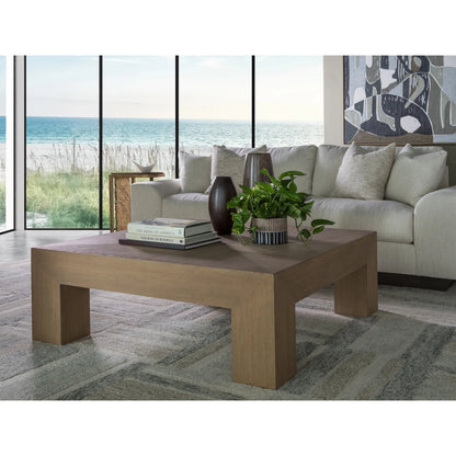 Simpatico Square Cocktail Table by Artistica Home. Made from unique in a transitional style.