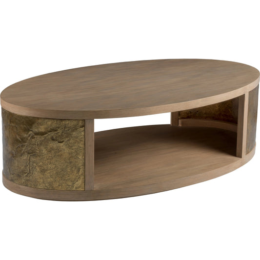 Simpatico Oval Cocktail Table by Lexington. Made from unique in a unique style.