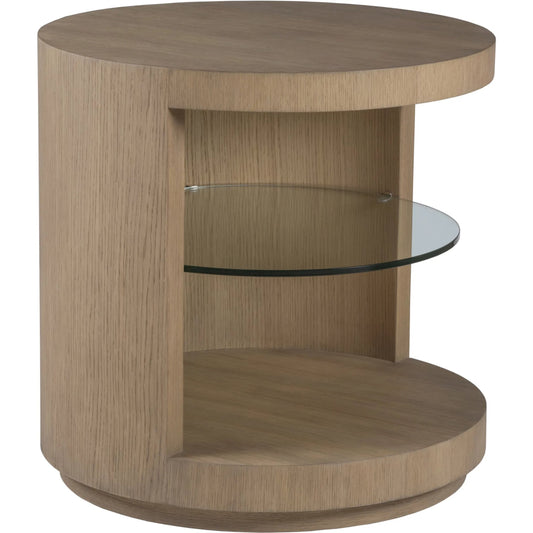 Simpatico Round End Table by Lexington. Made from unique in a unique style.