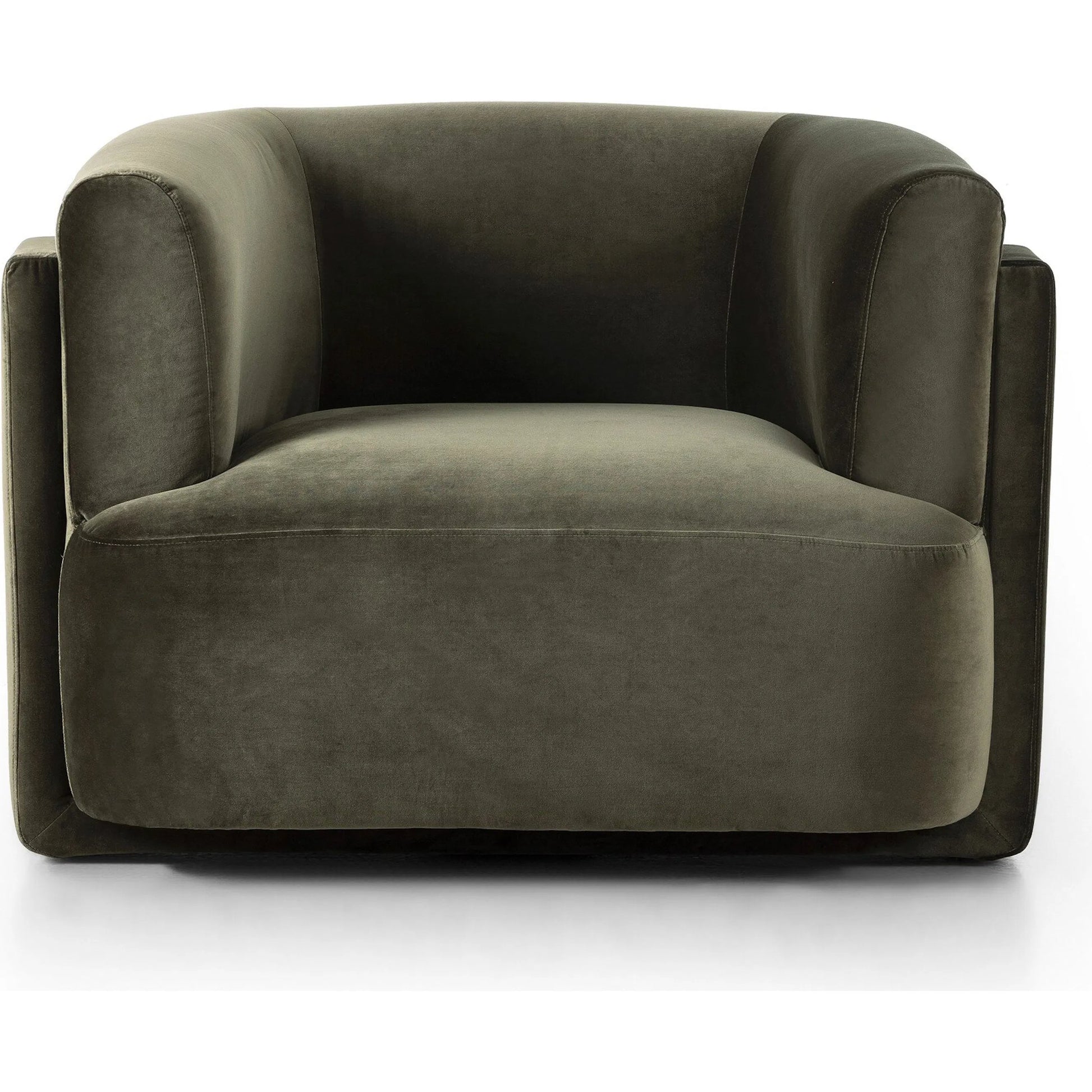 Hartley Chair by Four Hands in surrey olive. Made from 76.8% cotton, 23.2% polyester in a traditional style.