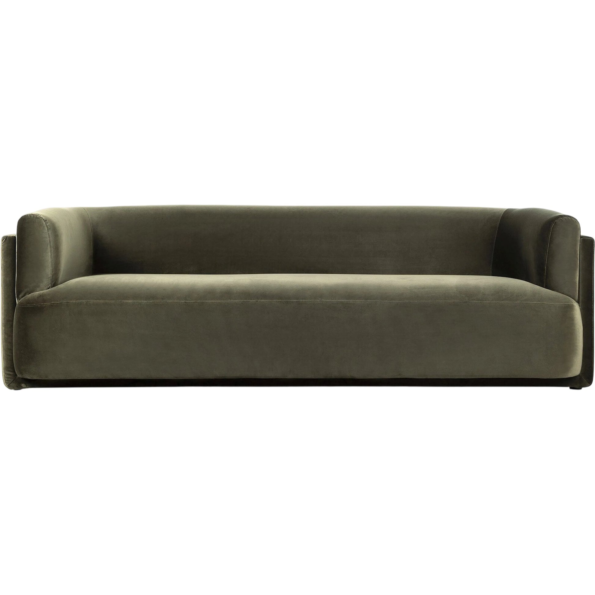 Hartley Sofa by Four Hands in surrey olive. Made from 76.8% cotton, 23.2% polyester in a traditional style.