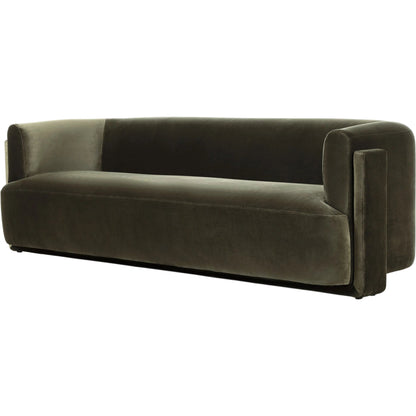 Hartley Sofa by Four Hands in surrey olive. Made from 76.8% cotton, 23.2% polyester in a traditional style.