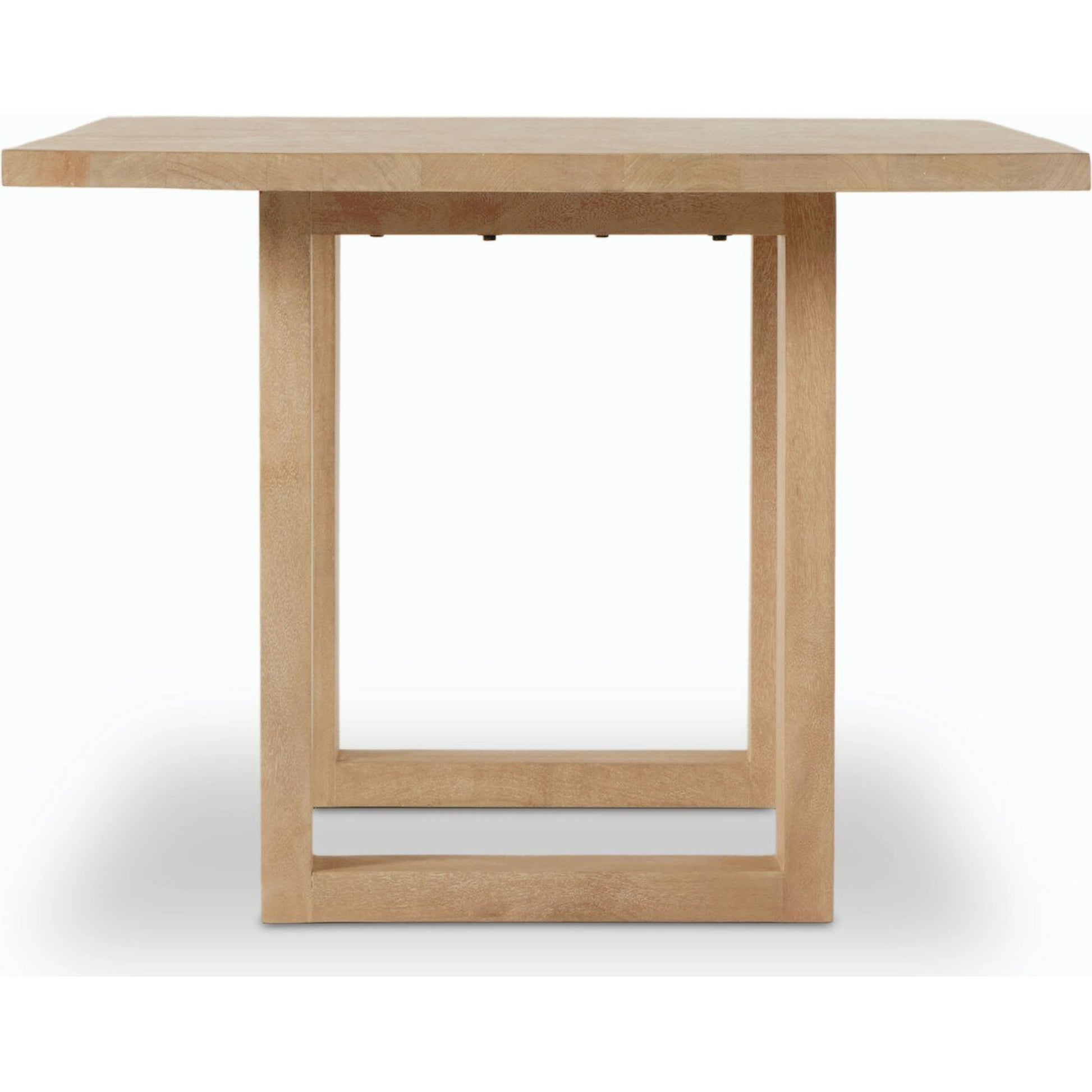 Carmel Dining Table by Four Hands in natural mango. Made from solid mango, iron in a modern style.