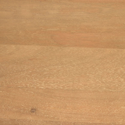 Carmel Dining Table by Four Hands in natural mango. Made from solid mango, iron in a modern style.