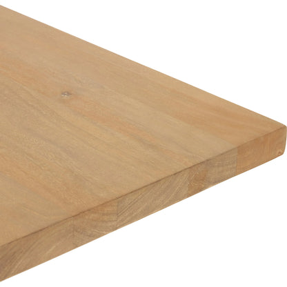 Carmel Dining Table by Four Hands in natural mango. Made from solid mango, iron in a modern style.