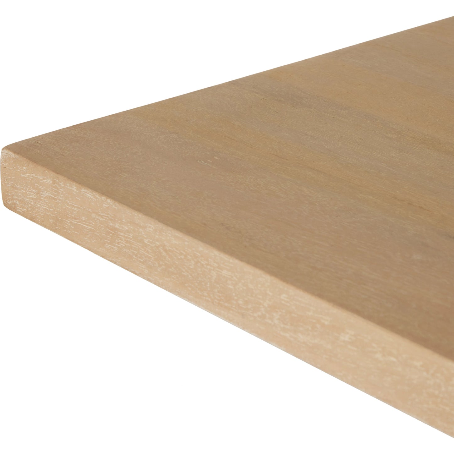 007 SI-2001076 | Closeup | Carmel Dining Table by Four Hands in natural mango. Made from solid mango, iron in a modern style.