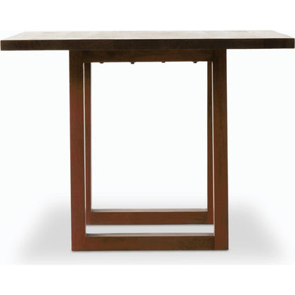 Carmel Dining Table by Four Hands in natural mango. Made from solid mango, iron in a modern style.
