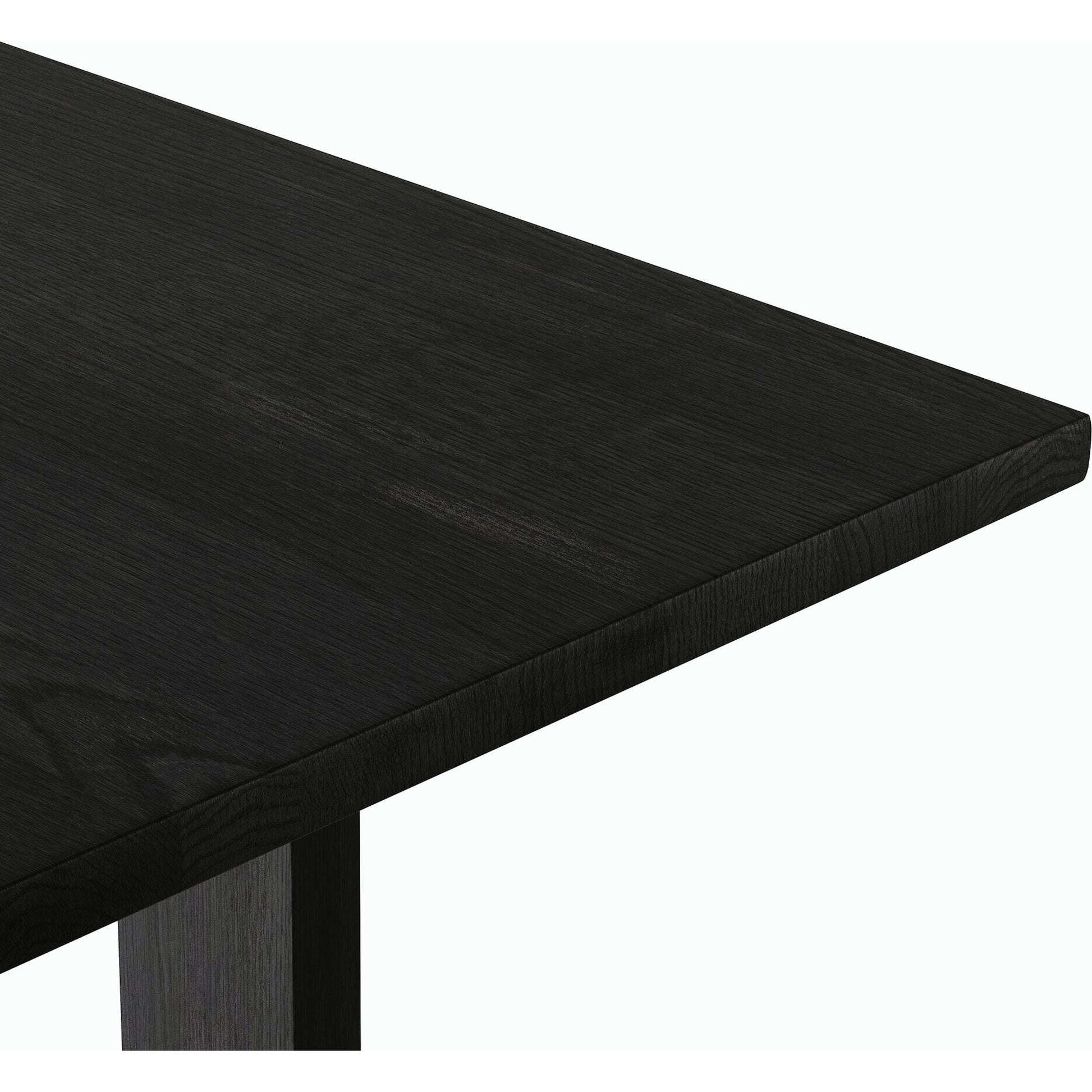 Carmel Dining Table by Four Hands in natural mango. Made from solid mango, iron in a modern style.