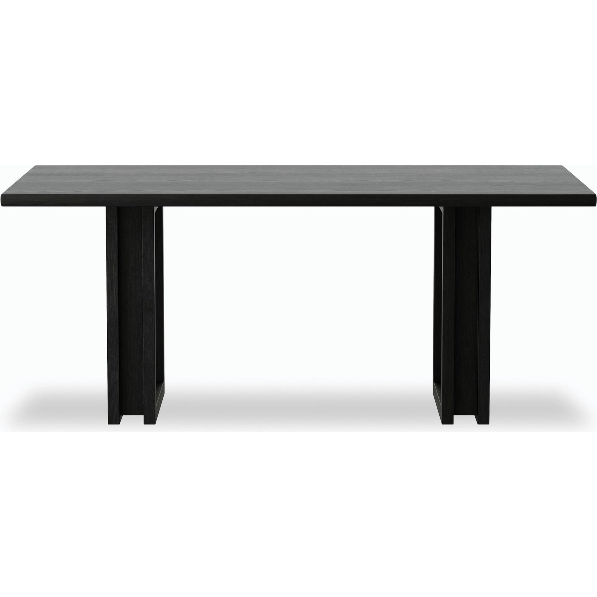 Carmel Dining Table by Four Hands in natural mango. Made from solid mango, iron in a modern style.