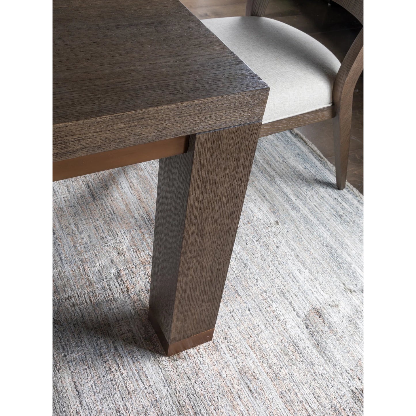 003 SI-2371169 | Closeup | Andare Rectangular Dining Table by Artistica Home. Made from unique in a modern style.