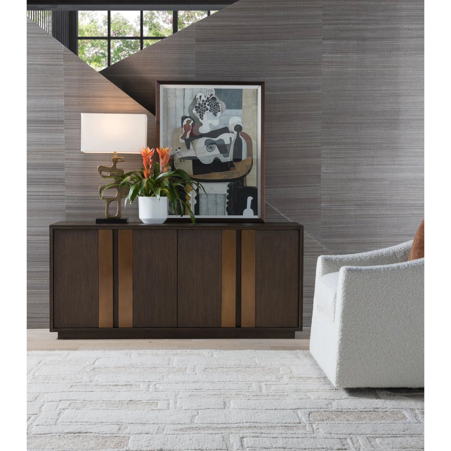 005 SI-2371171 | Lifestyle | Andare Media Console by Artistica Home. Made from unique in a modern style.