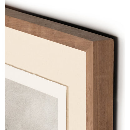 Landscape Study I by Aileen Fitzgerald by Four Hands. Made from walnut, textured fine art paper, acrylic glazing in a transitional style.