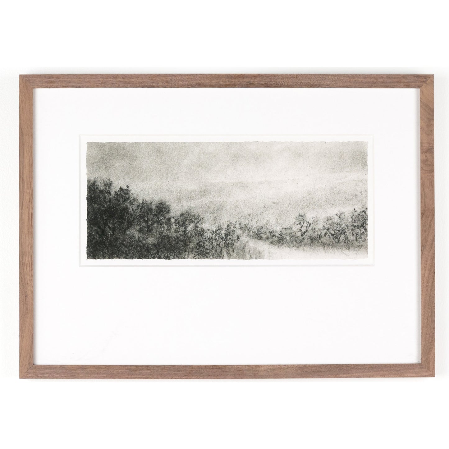 001 SI-1901296 | Primary Silo | Hill Country Study I by Aileen Fitzgerald by Four Hands. Made from rustic walnut, acrylic glazing in a transitional style.