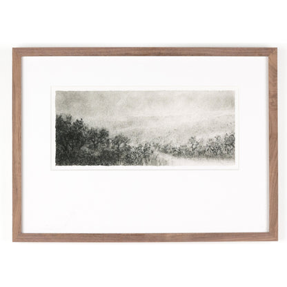 Hill Country Study I by Aileen Fitzgerald by Four Hands. Made from rustic walnut, acrylic glazing in a transitional style.