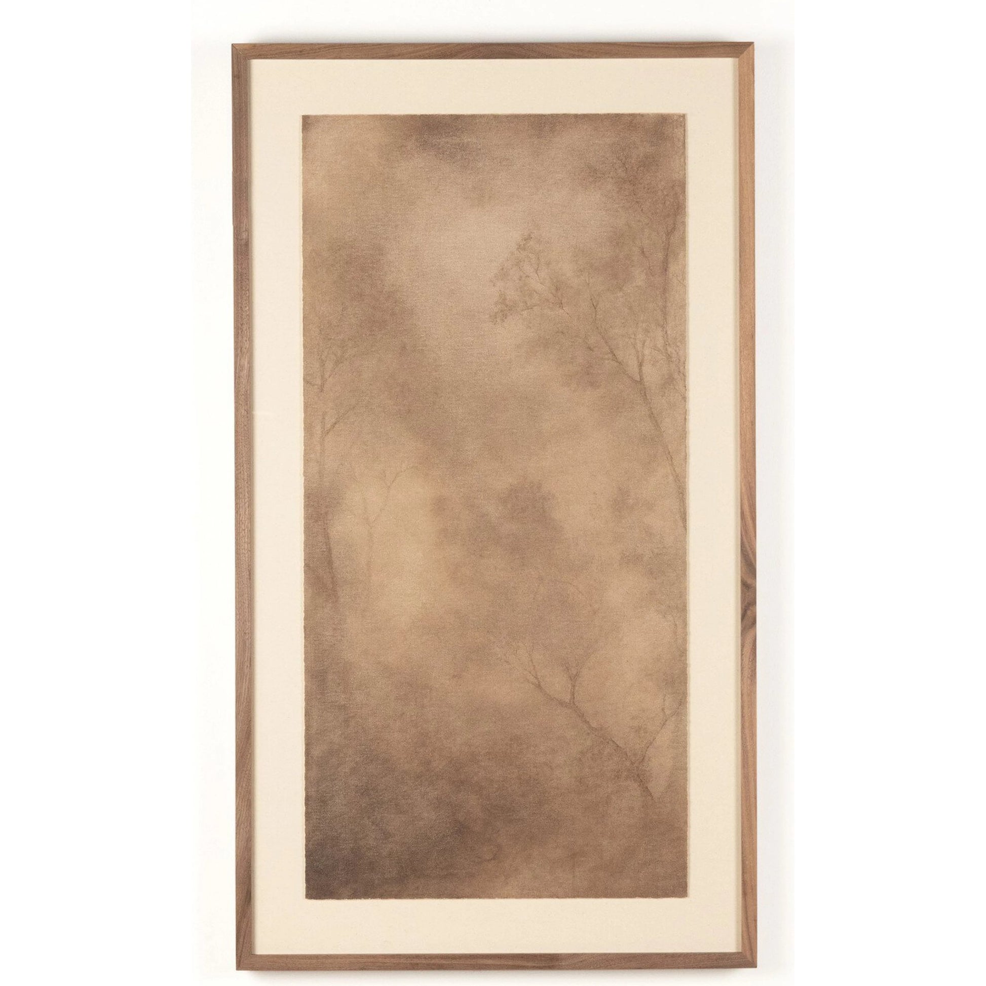 Roam by Aileen Fitzgerald by Four Hands in rustic walnut. Made from linen backer, rustic walnut in a transitional style.