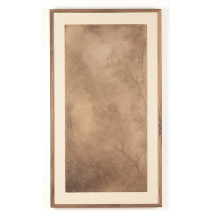 Roam by Aileen Fitzgerald by Four Hands in rustic walnut. Made from linen backer, rustic walnut in a transitional style.